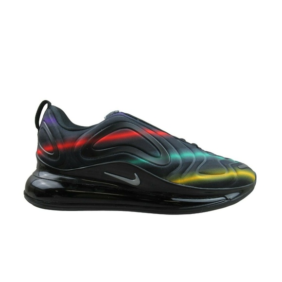 nike rainbow black air max 720